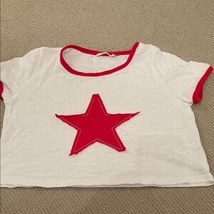 Red Star Women's Crop Top